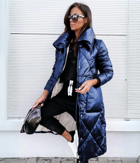 Płaszcz Merina z kapturem i ociepleniem | Klasa i komfort.