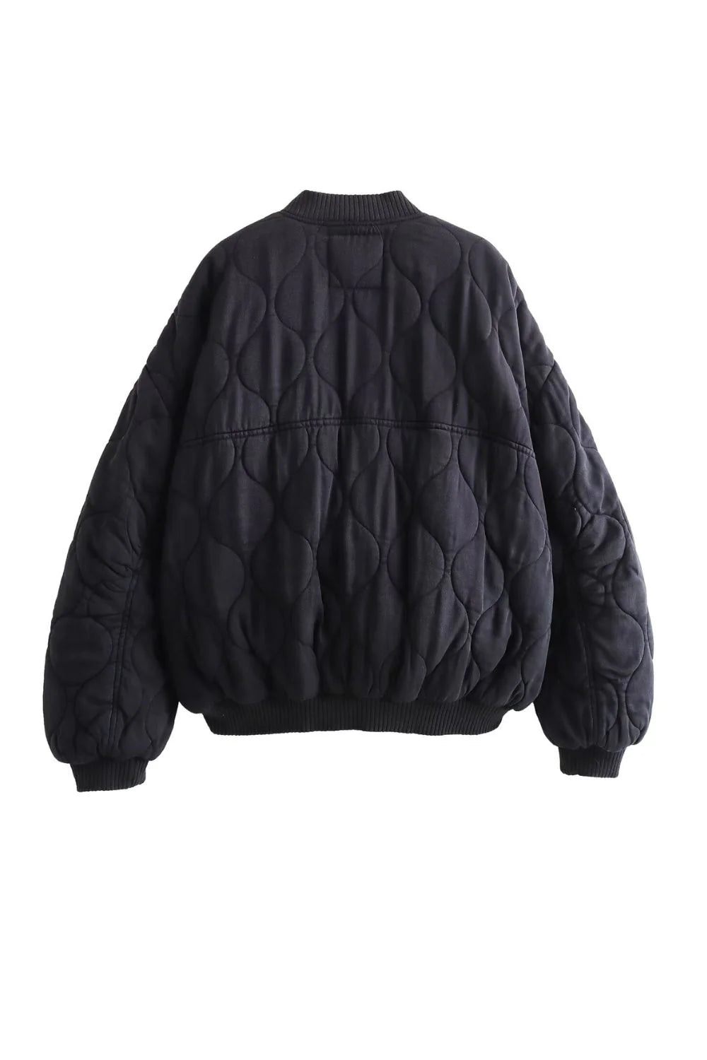 Oversize pikowana kurtka | kobiecy